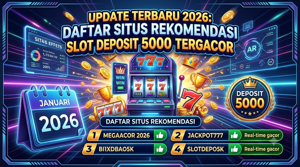 slot deposit 5000